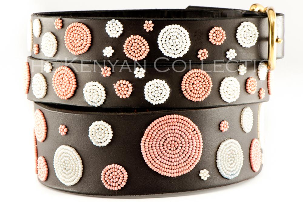 TKC Pink Dots Belt in Standard Width
