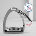 Load image into Gallery viewer, Southlake Paws TuffRider Tech Safety Stirrups featuring a durable design with a locking mechanism and textured footbed for gr
