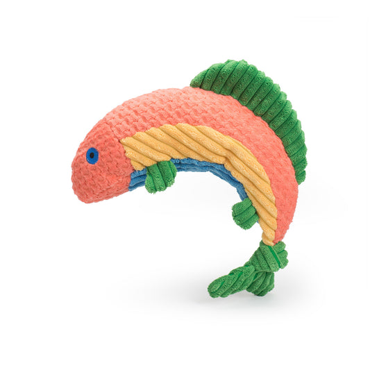 Rauccous Rainbow Trout Knottie® Plush Dog Toy - image 3