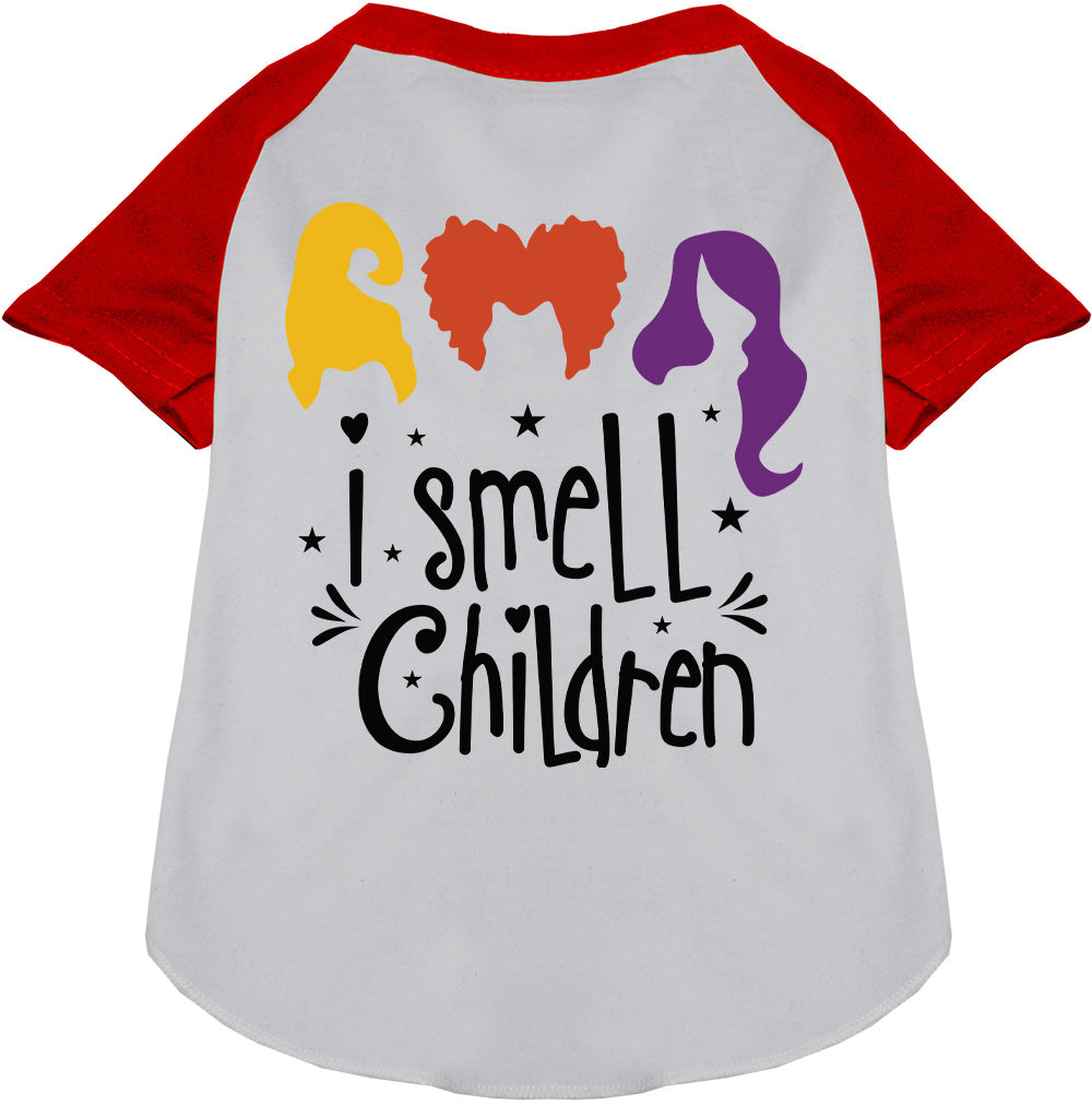 I Smell Children Pet Raglan Shirt