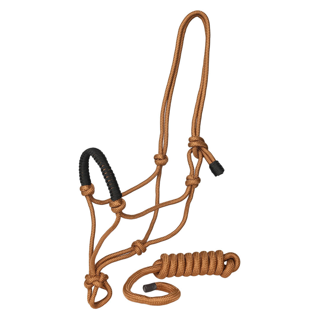 TuffRider Rugged Rope Halter Braided Noseband with matching lead - image 6