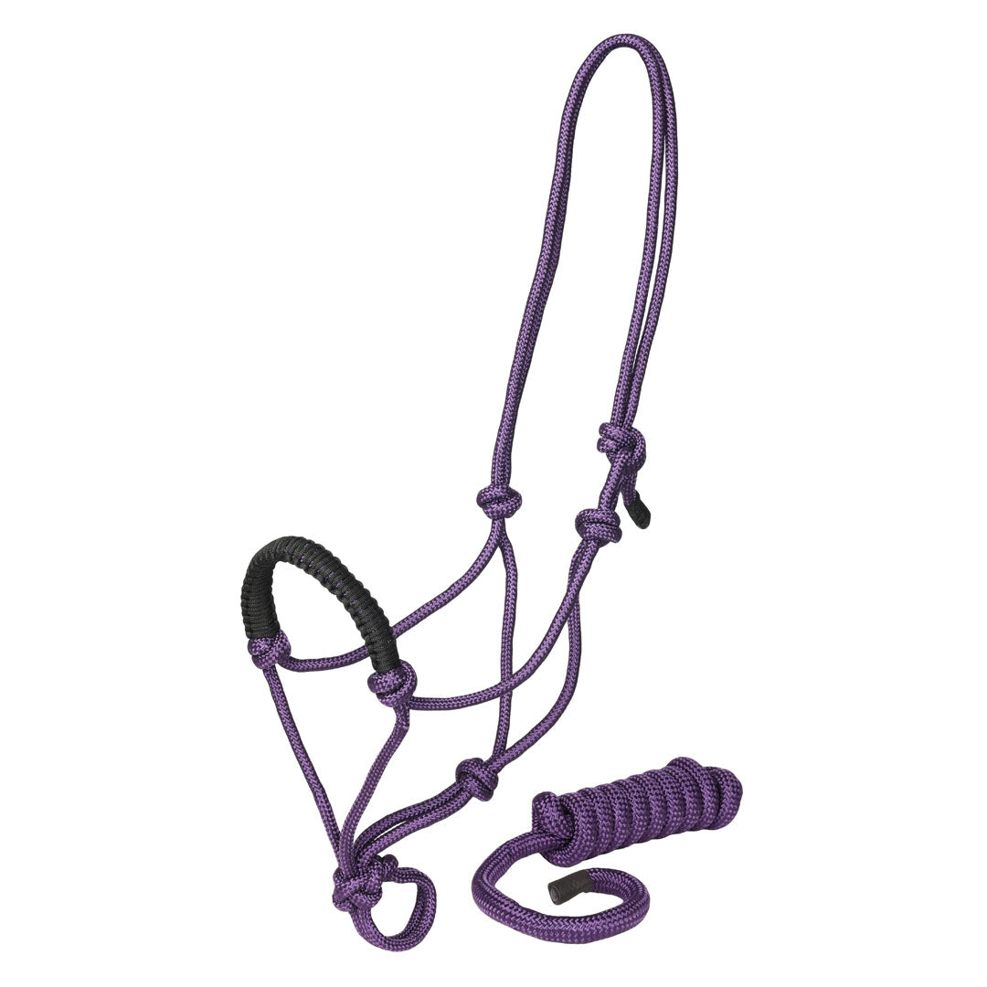TuffRider Rugged Rope Halter Braided Noseband with matching lead - image 8