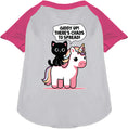 Load image into Gallery viewer, Chaos to Spread Pet Raglan Shirt
