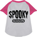 Load image into Gallery viewer, Bloody Spooky Season Pet Raglan Shirt
