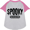 Load image into Gallery viewer, Bloody Spooky Season Pet Raglan Shirt
