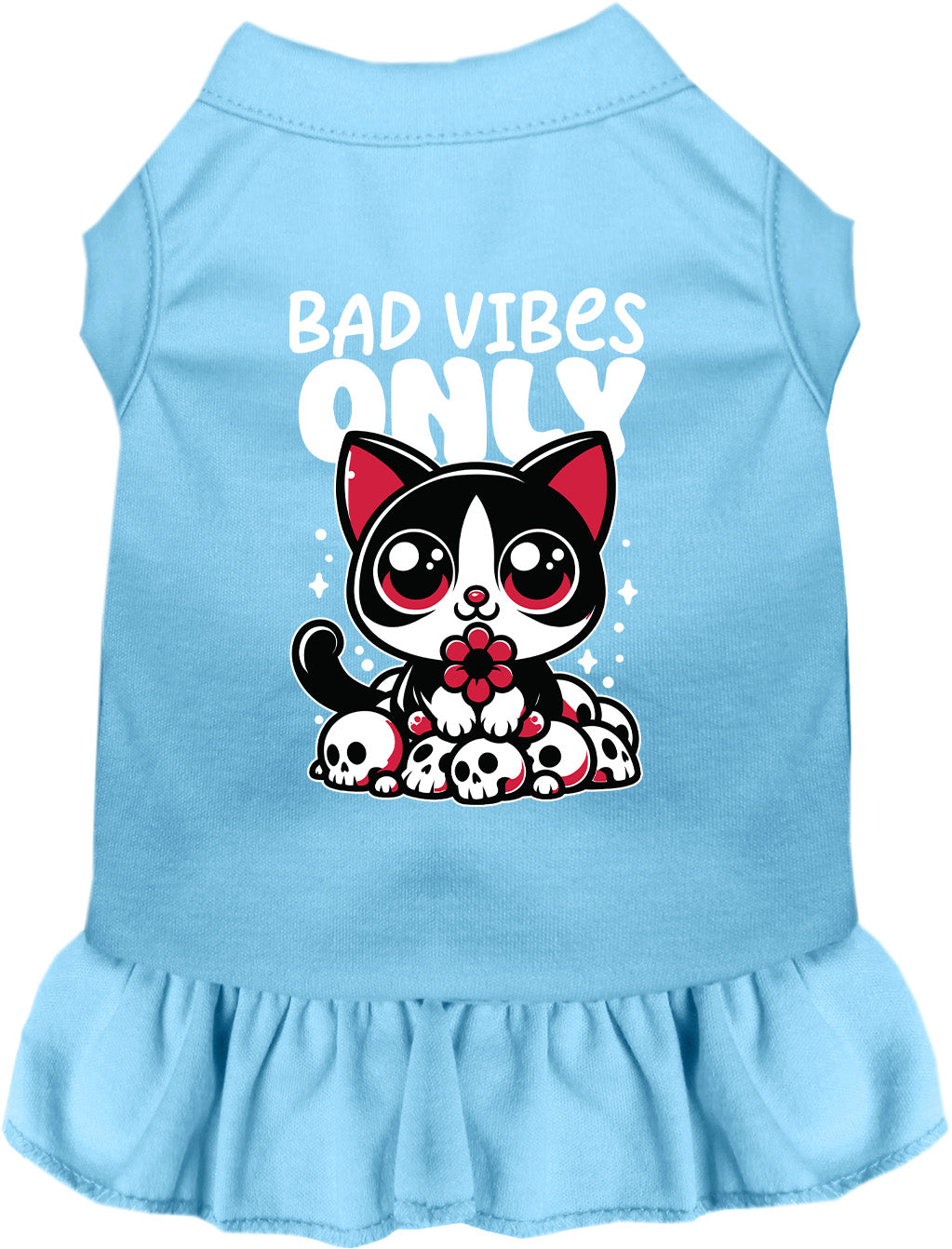 Bad Vibes Only Pet Dress