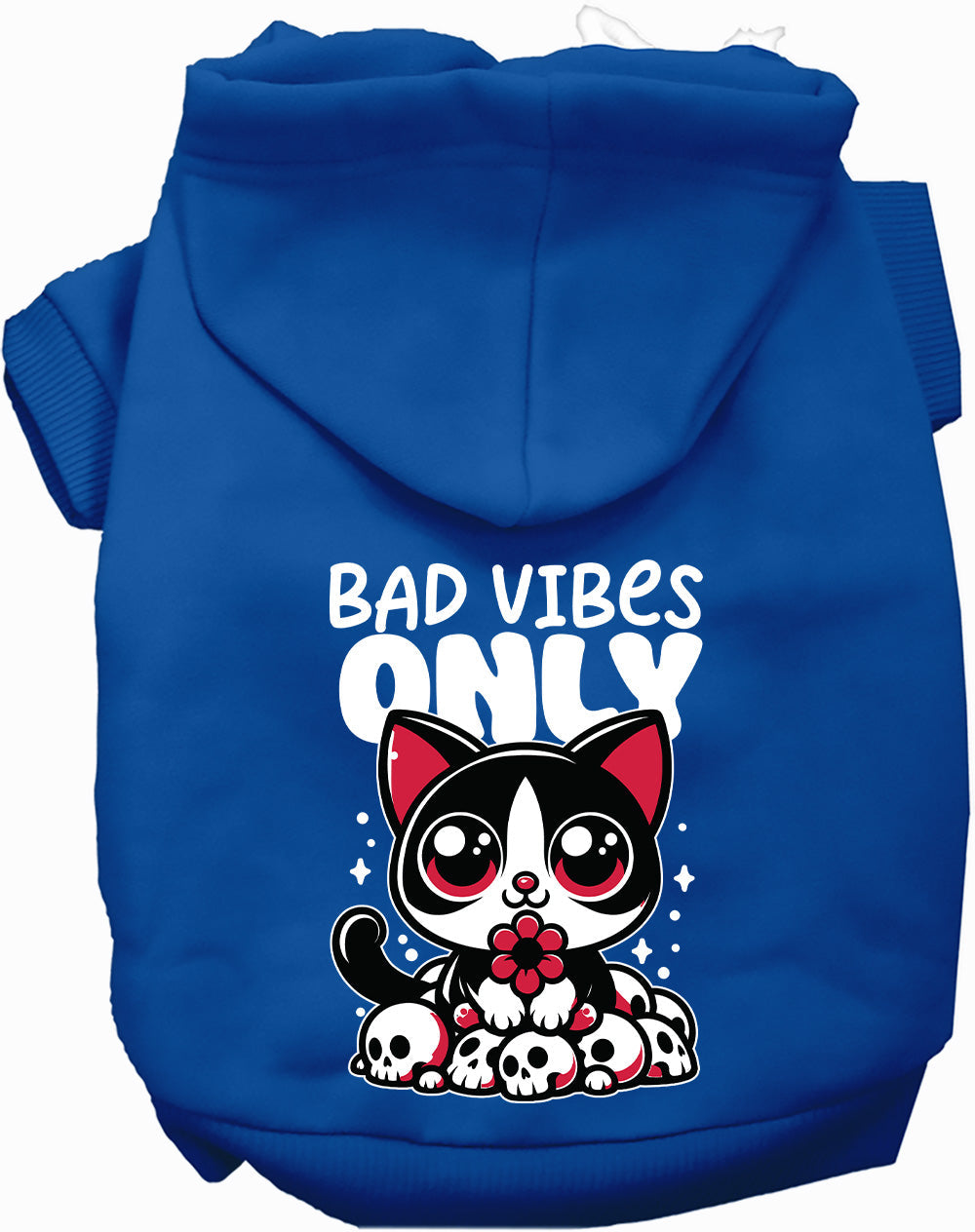 Bad Vibes Only Pet Hoodie