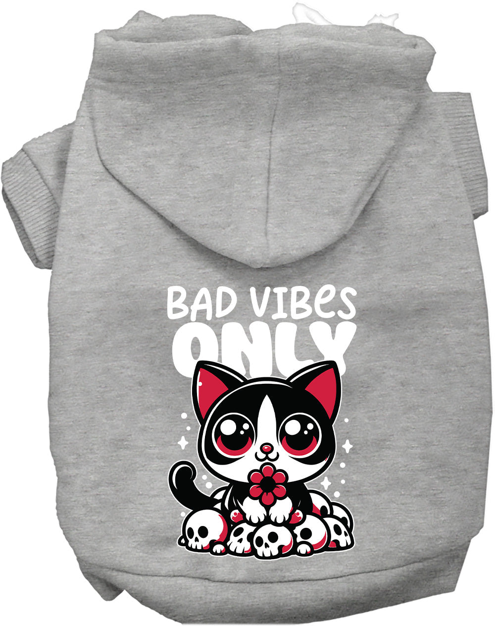 Bad Vibes Only Pet Hoodie