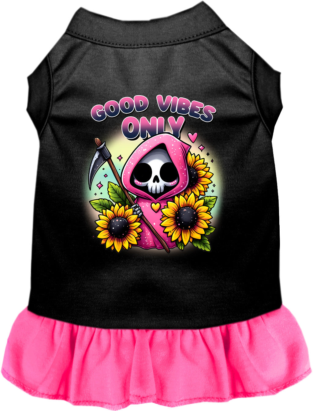 Sun Flowers and Scythes Pet Dress