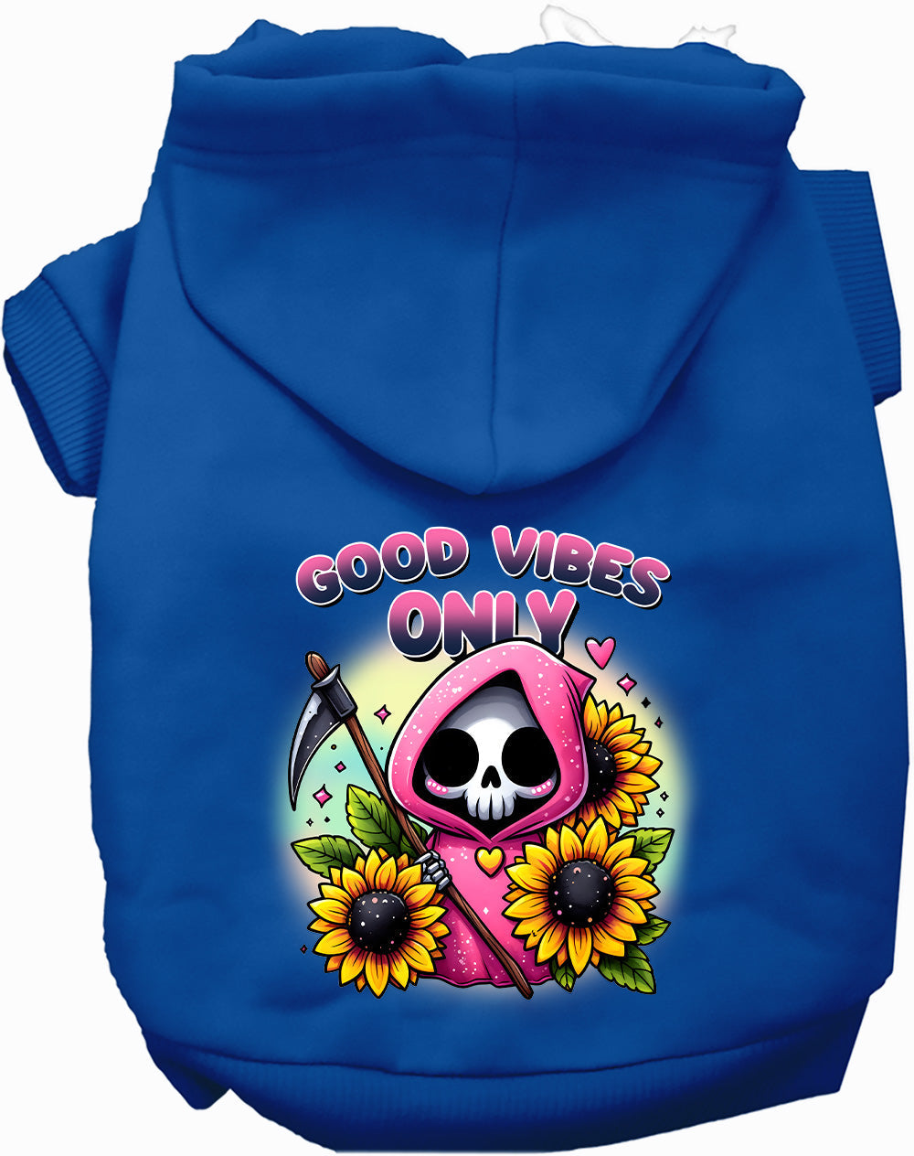Sun Flowers and Scythes Pet Hoodie