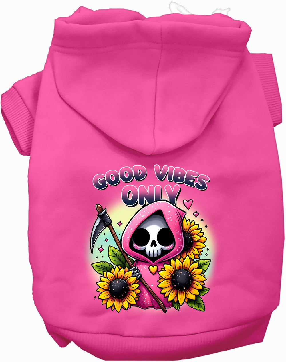 Sun Flowers and Scythes Pet Hoodie