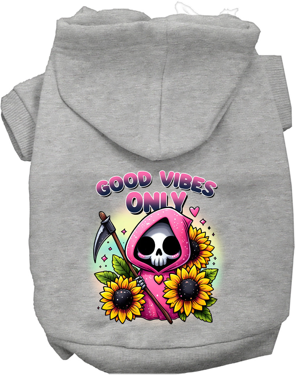 Sun Flowers and Scythes Pet Hoodie