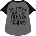 Load image into Gallery viewer, No Tricks, Just Treats Pet Raglan Shirt
