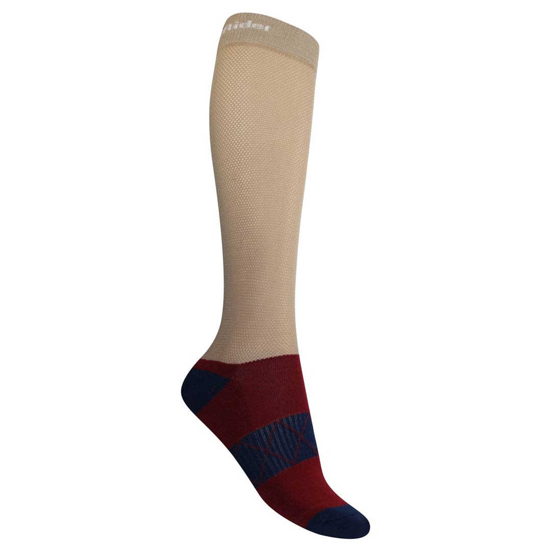 TuffRider EquiCool Ventilated Riding Socks-3 pack