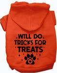 Load image into Gallery viewer, Will Do Tricks for Treats Pet Hoodie
