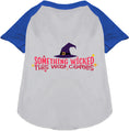 Load image into Gallery viewer, Something Wicked This Way Comes Pet Raglan Shirt
