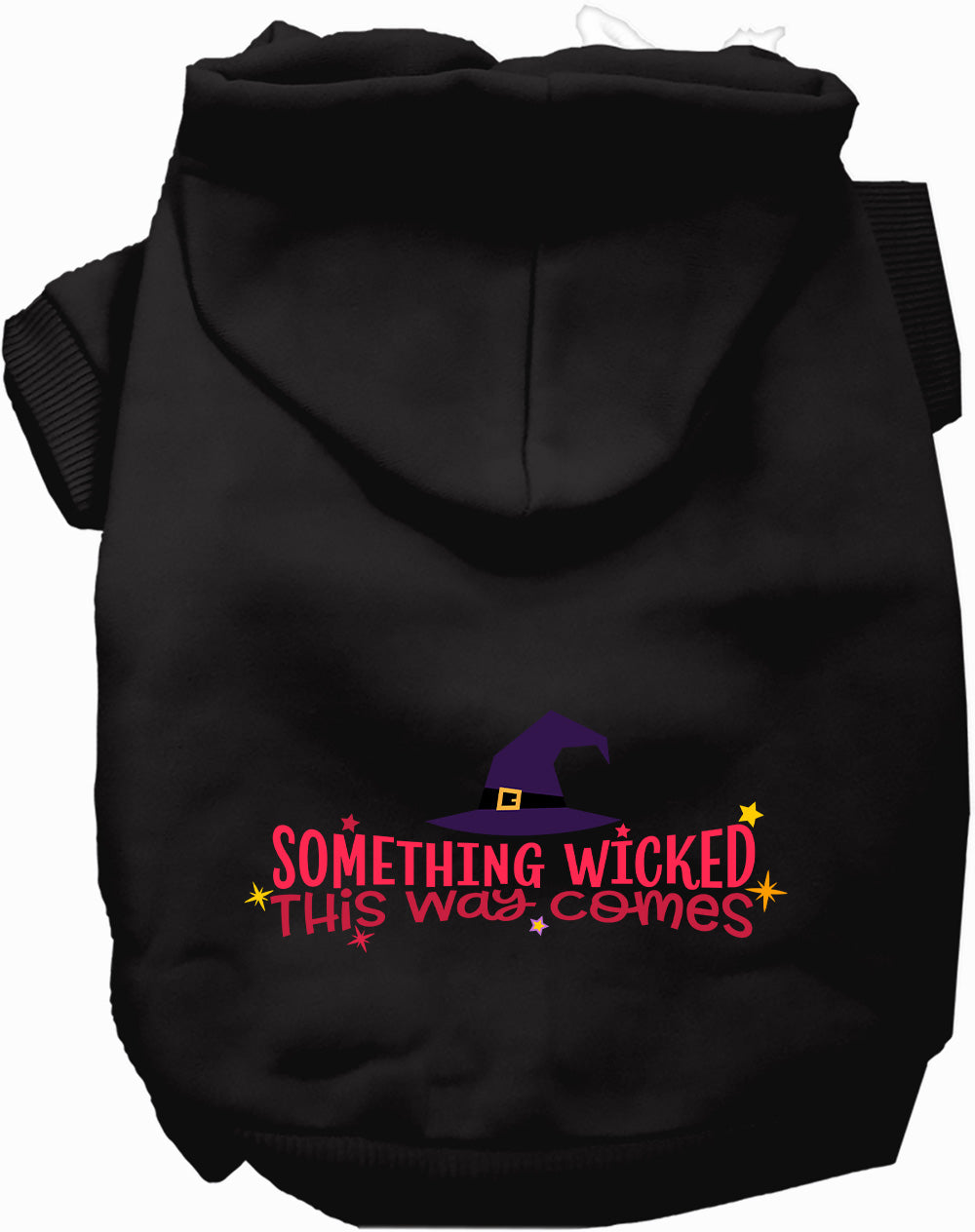 Something Wicked This Way Comes Halloween Pet Hoodie