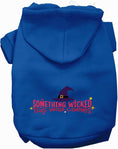 Load image into Gallery viewer, Something Wicked This Way Comes Halloween Pet Hoodie
