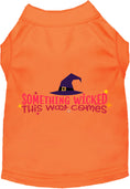 Load image into Gallery viewer, Something Wicked This Way Comes Pet Shirt
