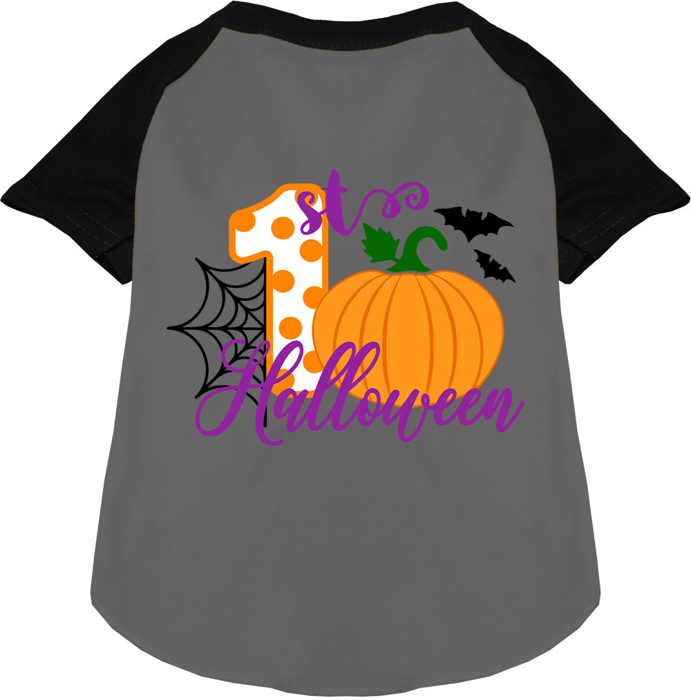 My First Halloween Pet Raglan Shirt