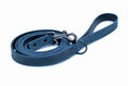 Load image into Gallery viewer, Celtic Sport Blue Jeans Leather Dog Leash
