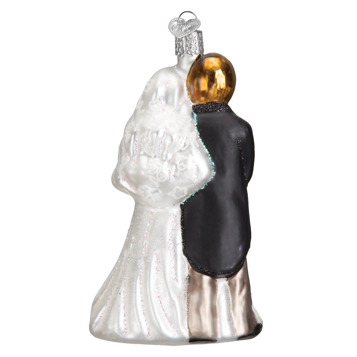 Bridal Couple Ornament - Southlake Paws