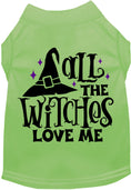 Load image into Gallery viewer, All the Witches Love Me! Pet Shirt
