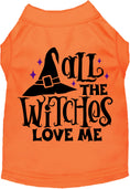 Load image into Gallery viewer, All the Witches Love Me! Pet Shirt
