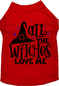 Load image into Gallery viewer, All the Witches Love Me! Pet Shirt
