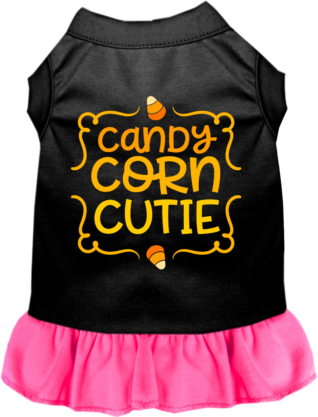 Candy Corn Cutie Halloween Pet Dress