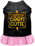 Load image into Gallery viewer, Candy Corn Cutie Halloween Pet Dress
