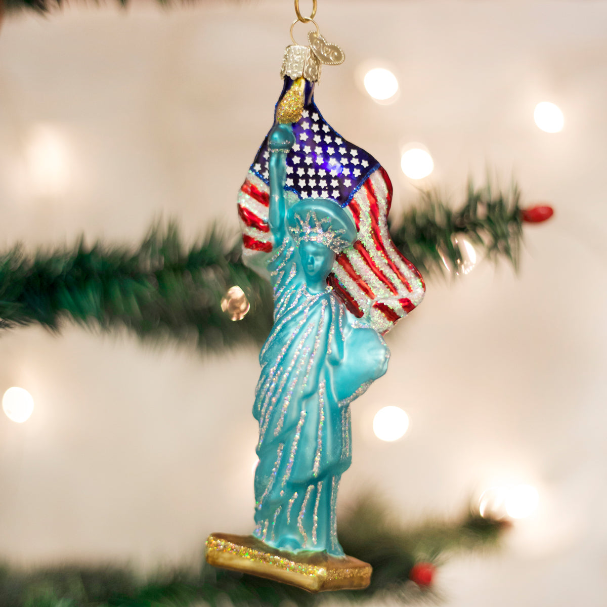 Statue Of Liberty Ornament - Southlake Paws