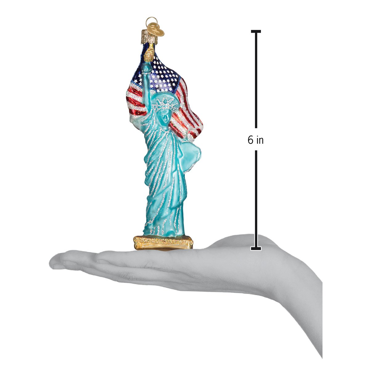 Statue Of Liberty Ornament - Southlake Paws