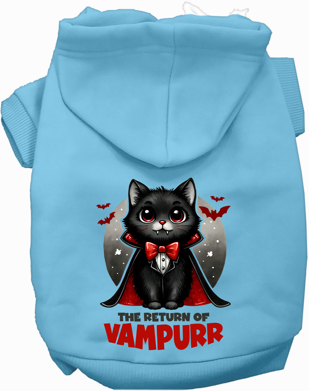 Vampurr Halloween Pet Hoodie
