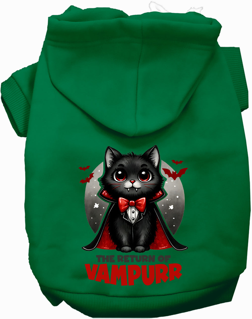 Vampurr Halloween Pet Hoodie
