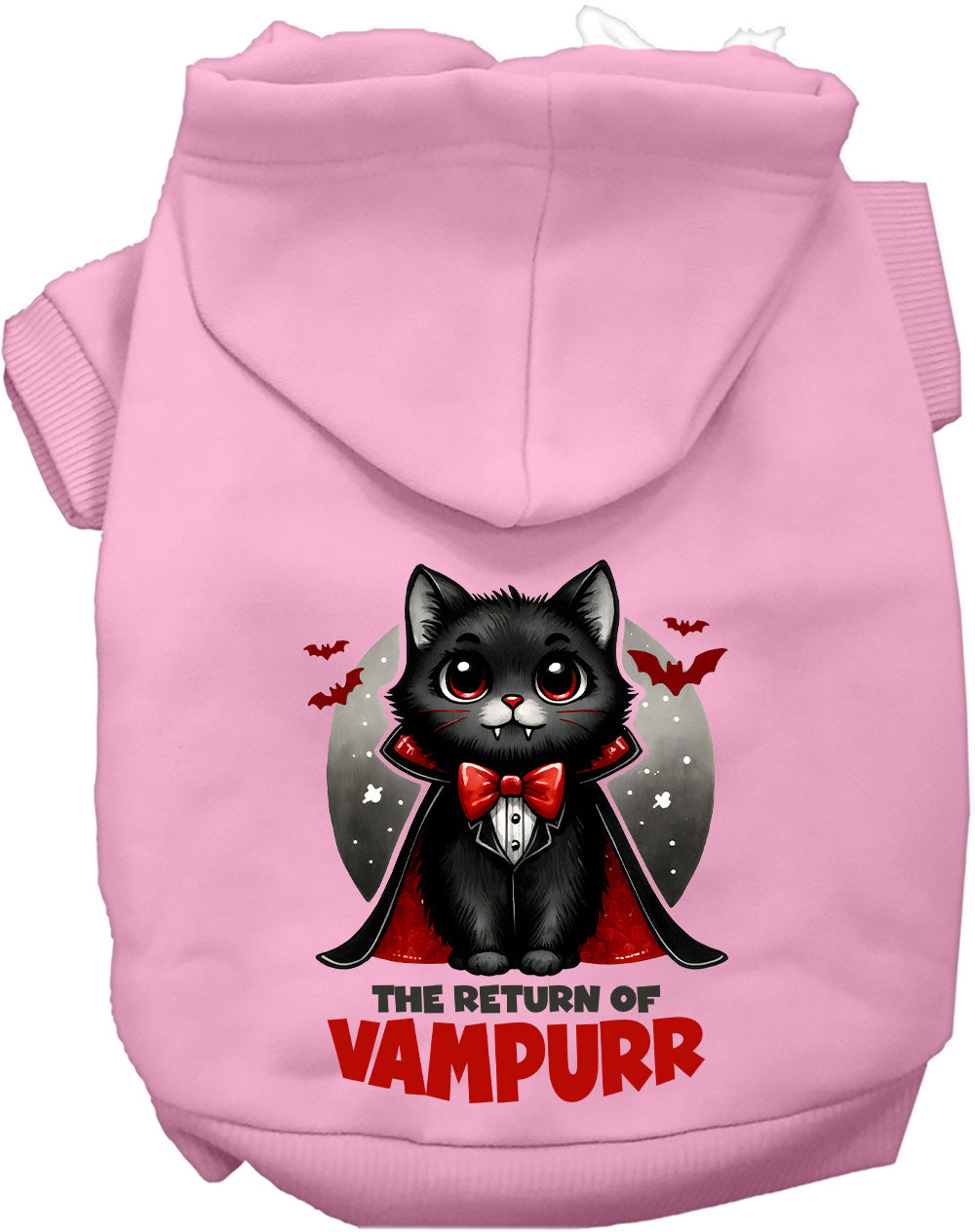Vampurr Halloween Pet Hoodie