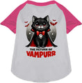 Load image into Gallery viewer, Vampurr Pet Raglan Shirt
