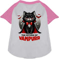 Load image into Gallery viewer, Vampurr Pet Raglan Shirt
