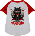 Load image into Gallery viewer, Vampurr Pet Raglan Shirt
