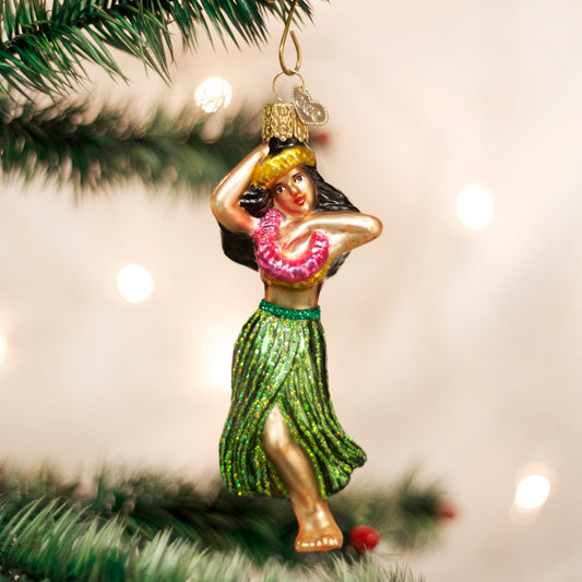 Hula Dancer Ornament - Southlake Paws
