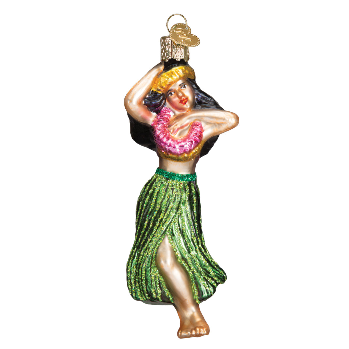 Hula Dancer Ornament - Southlake Paws