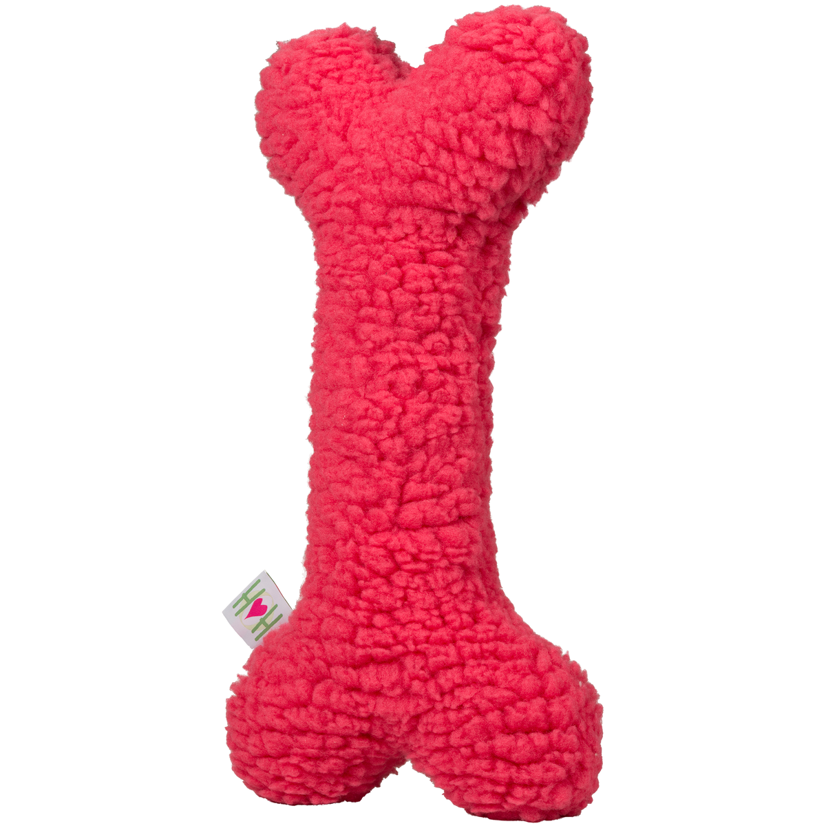 Plush Dog Toy Premium HuggleCause™, Living Beyond Breast Cancer, HuggleFleece® Pink Bones