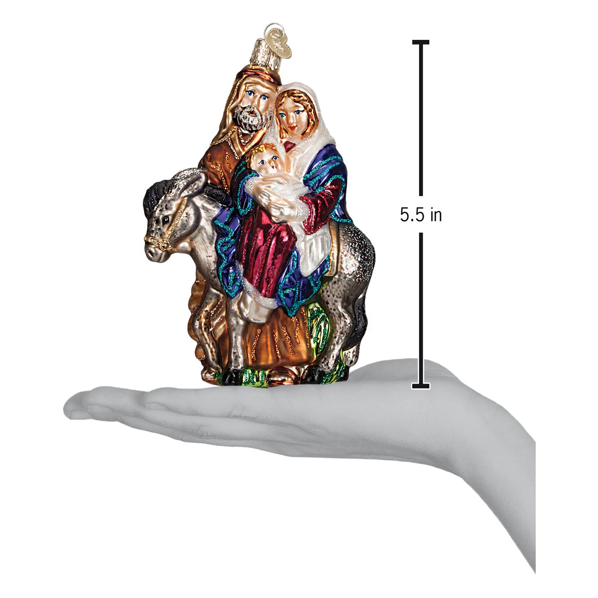Flight To Egypt Ornament - Southlake Paws