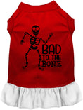 Load image into Gallery viewer, Bad to the Bone Pet Dress
