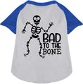 Load image into Gallery viewer, Bad to the Bone Pet Raglan Shirt
