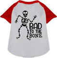 Load image into Gallery viewer, Bad to the Bone Pet Raglan Shirt
