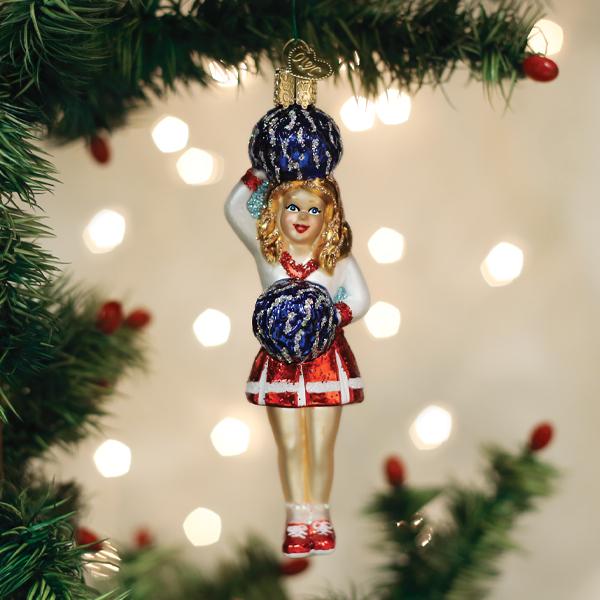Cheerleader Ornament - Southlake Paws