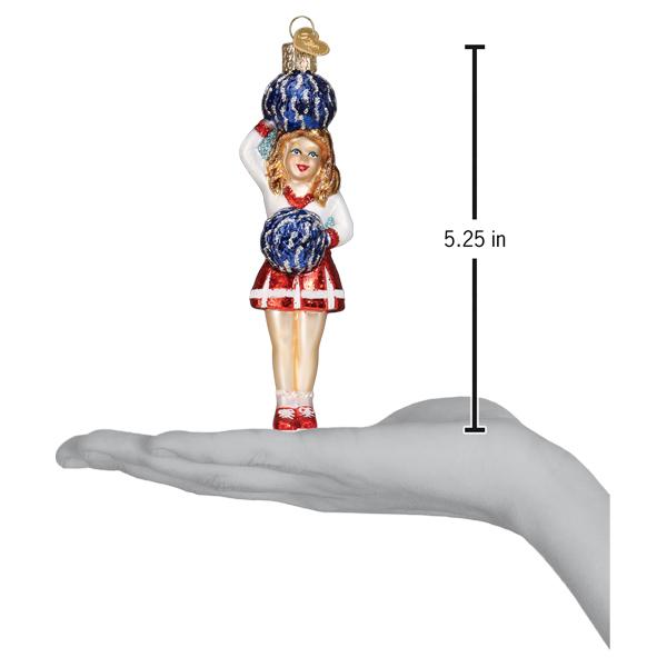 Cheerleader Ornament - Southlake Paws