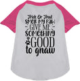 Load image into Gallery viewer, Good to Gnaw Pet Raglan Shirt
