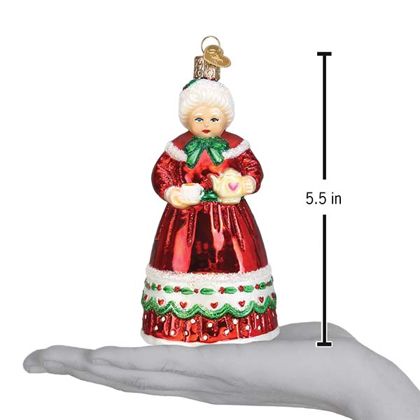 Mrs. Claus Ornament - Southlake Paws